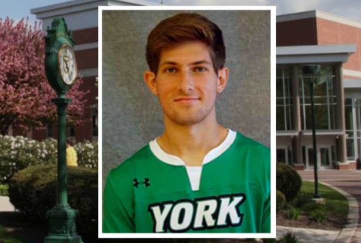 York College of Pennsylvania campus where Andrew Ruehlicke was found dead.