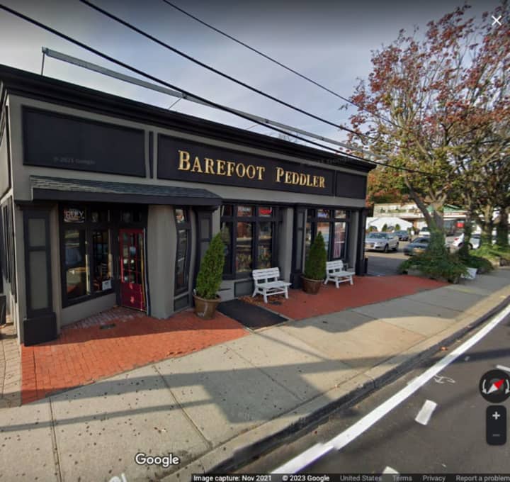 Barefoot Peddler on Glen Cove Road in Greenvale, one of three New York stores where a $1 million winning Powerball ticket was sold, with two of the three on Long Island.