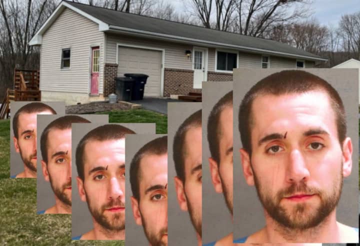 Zachary Gift and the home her shared with his mom— where he killed her, as he told police.