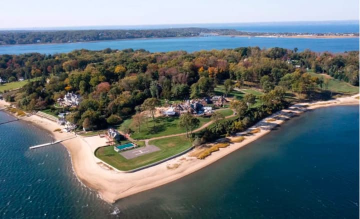 A look at the estate on Centre Island in Oyster Bay.
