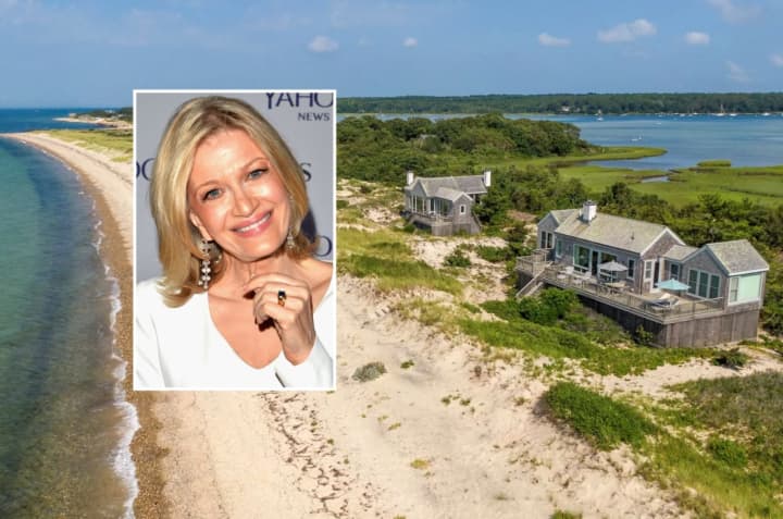 Former &#x27;ABC World News Anchor&#x27; is selling her 10-bedroom, 9-bathroom Martha&#x27;s Vineyard Estate sitting on  24 acres of pristine coastline.