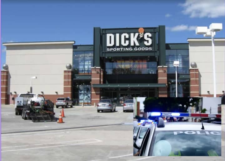 Three men stole more than $6K in merchandise from Dick&#x27;s Sporting Goods in Milford, police say.