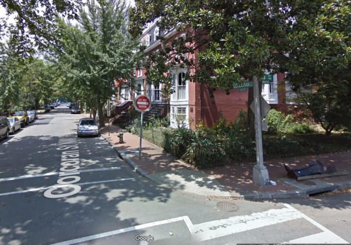 The incident was reported in the&nbsp;1300 block of Corcoran Street NW.