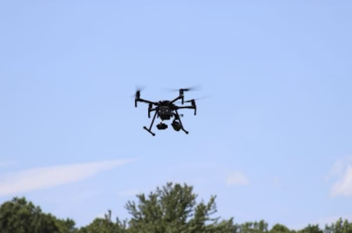 The drone helped save the life of a hiker in Stafford County, according to officials.