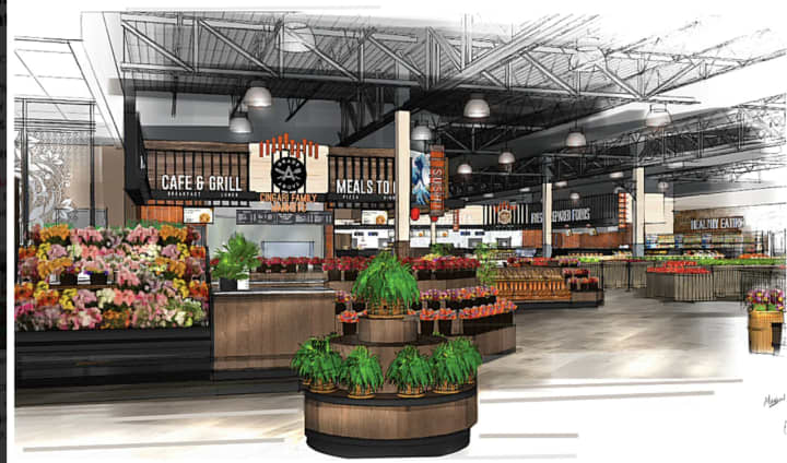 A rendering of what the newly renovated store will look like.&nbsp;