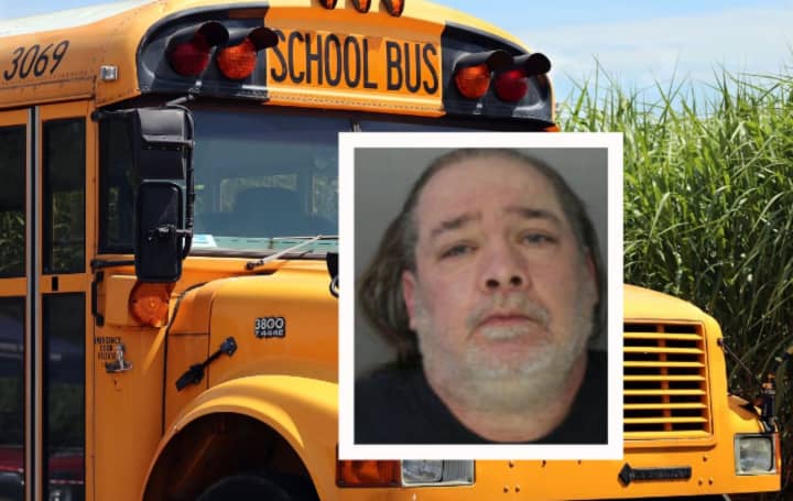 School bus driver Philip Fry who was found in possession of child pornography, police say.
