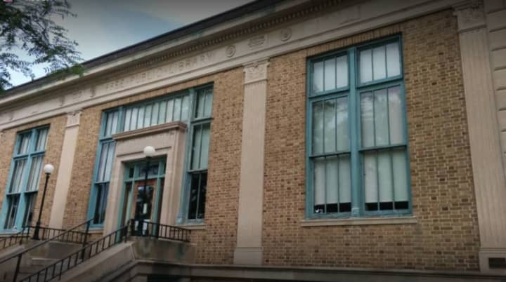 A man appeared to be recording a teen girl and another child Thursday at a Montclair branch library and two other locations, police said