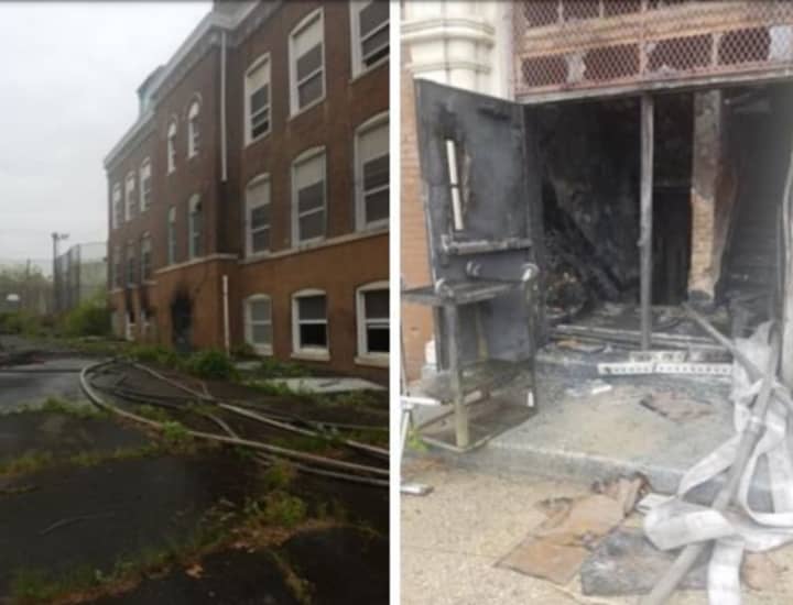 About 90 firefighters responded to a vacant high school in Newark Wednesday afternoon.