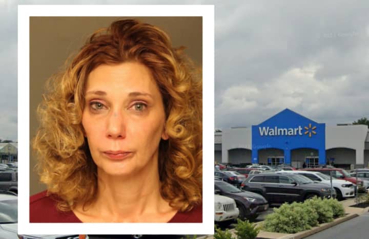 Kim Buzzendore and the Walmart she worked at in Lancaster
