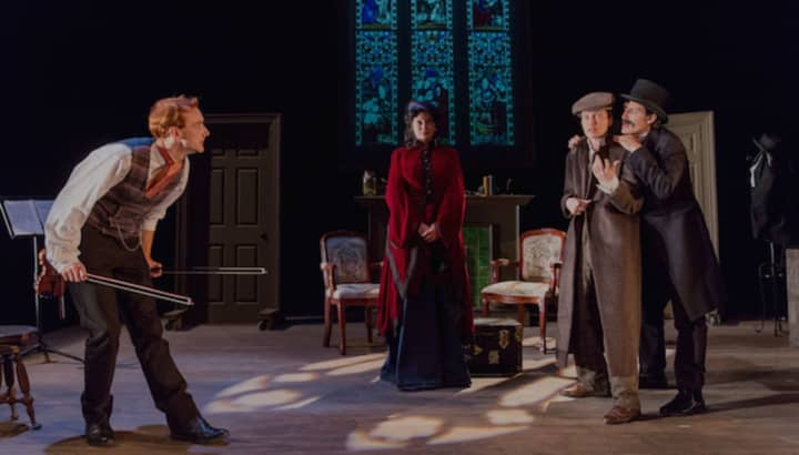 The Aquila Theatre Company will perform &quot;The Adventures of Sherlock Holmes&quot; Jan. 12.