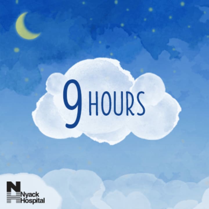 Are you getting enough sleep? According to the experts at Nyack Hospital, adults should be receiving between seven and nine hours of sleep nightly.