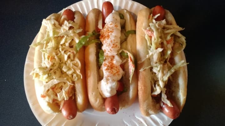 Specialty dogs at Big Daddy&#x27;s in Little Falls.