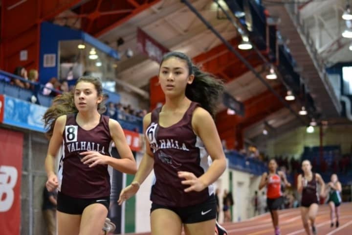 Valhalla High School&#x27;s indoor track team smashed many personal bests and school records at the indoor Track League Championships.