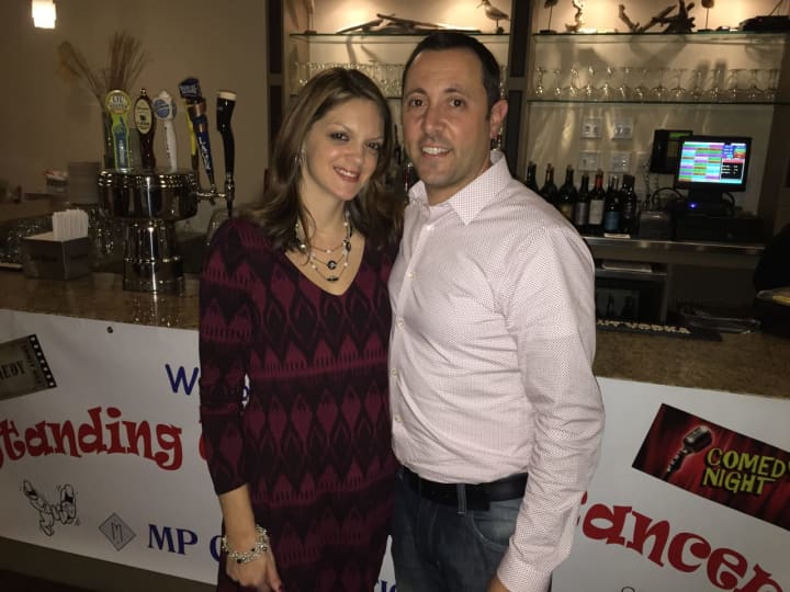 Standing Up to Cancer Co-Chairs Nichole and Maurizio Paniccia of Trumbull
