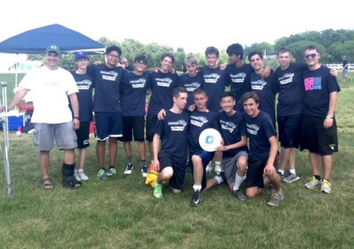 The Northern Valley Coalition Ultimate Frisbee team competed in a state championship in late May.