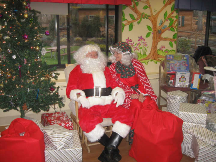 Santa and Mrs. Claus are visiting Sunshine Children&#x27;s Home &amp; Rehab Center in western New Castle.