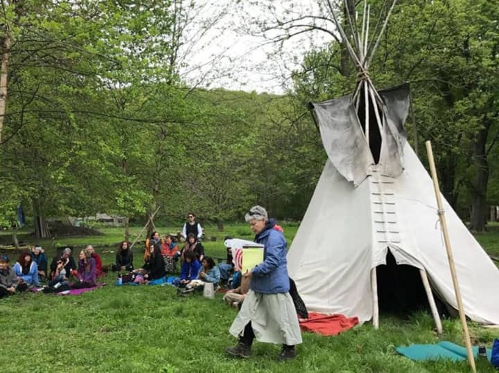 The Ramapough Lenape Nation holds ceremonies and teachings on its ceremonial land in Mahwah.