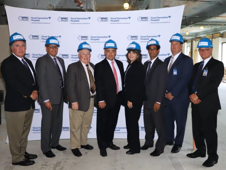 Good Samaritan Hospital&#x27;s groundbreaking ceremony for the $9 million upgrade of its Bariatric and Orthopedic Surgery Units. (See  story for names and titles of officials, doctors and administrators who participated.)