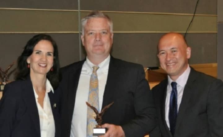 Greenwich Police Detective Robert McKiernan was honored as the United States Attorney&#x27;s District of Connecticut&#x27;s Outstanding Task Force Officer.