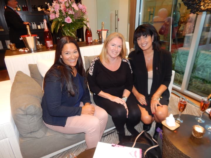  LaKisha DeBiase, Fiona Sanzo and Diana Piccolino attended the benefit for Support Connection at THANN Sanctuary Spa.