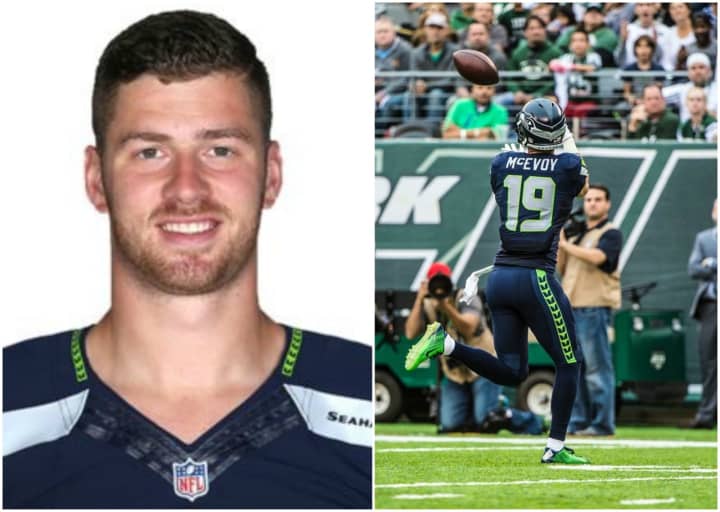 Hillsdale native Tanner McEvoy is a wide receiver for the Seattle Seahawks.