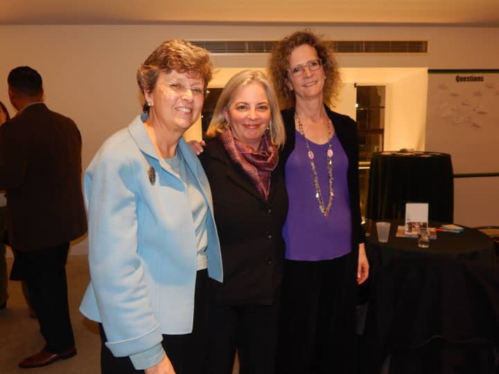 Tara Seeley, Laura Rossi and Robin Melen, of the Westchester Community Foundation