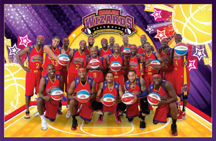 The Harlem Wizards will play at Eastchester High School on Friday, Jan. 27, at 7 p.m.