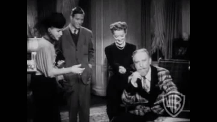 The 1942 film incarnation of &quot;The Man Who Came to Dinner&quot; featured Bette Davis, Ann Sheridan and Jimmy Durante.