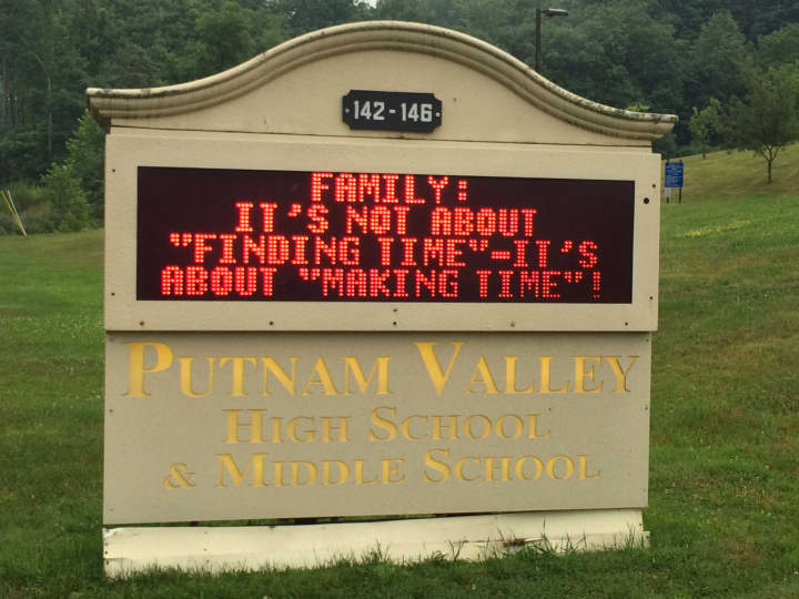 The Putnam CTC Coalition is using local signs to pass on messages about strengthening families and substance abuse.