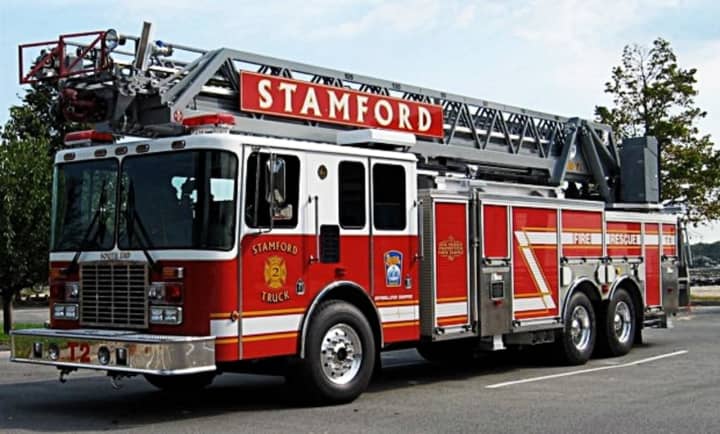 The Stamford Fire Department responded to an apartment fire Monday afternoon.