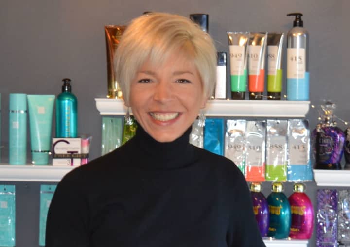 Tricia Bazzano of Ringwood opened Here We Glow Tanning in Oakland.