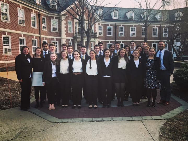 The Trumbull High School We the People team has won the state championship for the sixth year in a row.