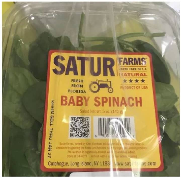 Satur Farms has recalled several baby spinach items.