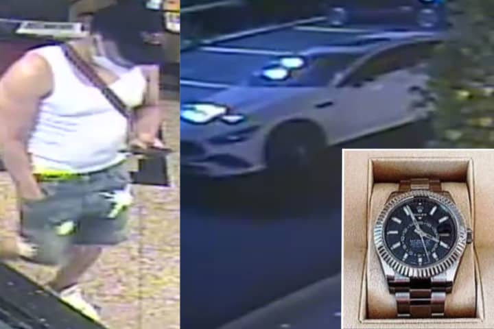 Suffolk County Police are trying to identify suspects in an armed robbery that occurred in Miller Place on Thursday, July 21.