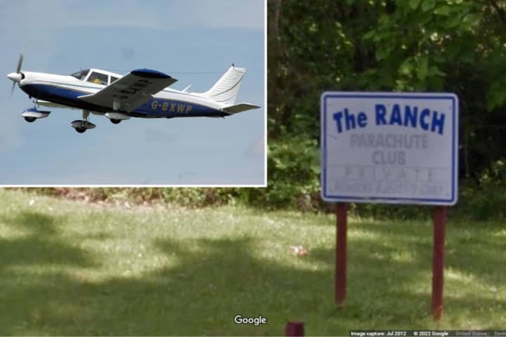 Two people were injured when a small plane crashed Sunday, Aug. 14, during a landing at Skydive The Ranch in Gardiner. (Inset: A 1973 model Piper PA-32-300 Cherokee Six)