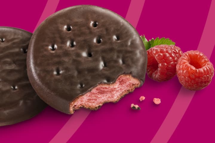 The new Raspberry Rally Girl Scout cookie will be available in 2023.