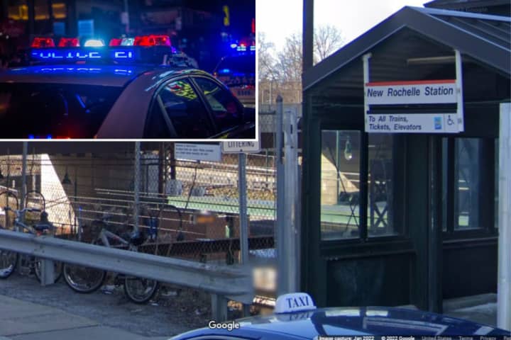 A man escaped with minor injuries after allegedly being attacked and robbed at the New Rochelle station.