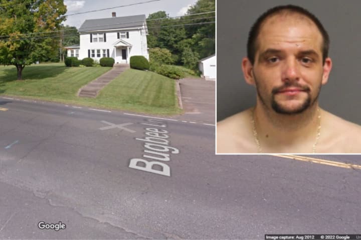Nathan Benis, age 35, was arrested after allegedly crashing into a Somers home Thursday, Sept. 15.