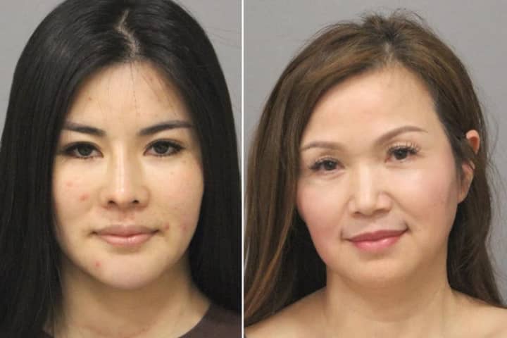 Aling Wang, age 32, and Xiuhua Lei, age 54, were arrested by Nassau County Police on charges of prostitution Wednesday, Nov. 2, following an investigation at Ocean Beauty Body Spa in Merrick.