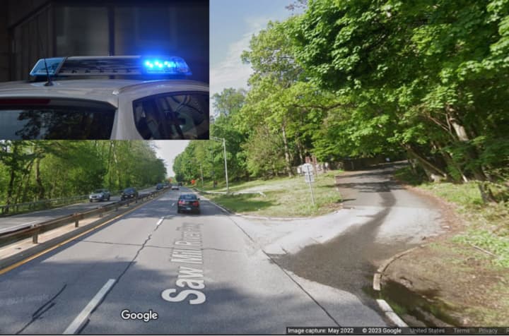 The suspects abandoned the stolen car at Cliff Street in Hastings-on-Hudson right by the Saw Mill River Parkway.