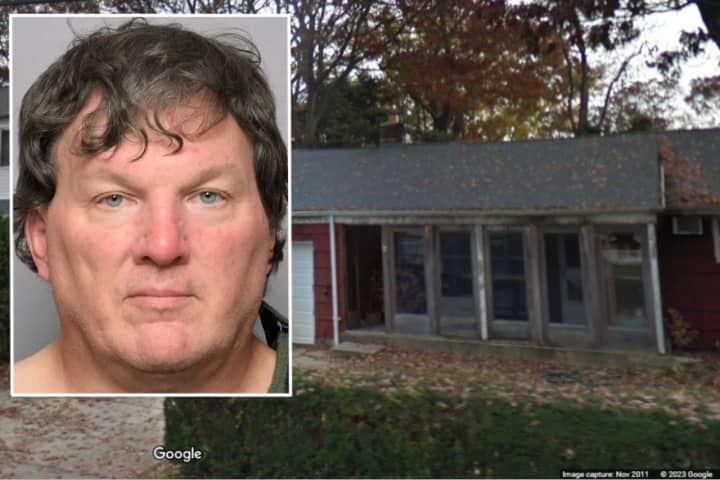 Long Island serial killer suspect Rex Heuermann and his Massapequa Park home in Nassau County.