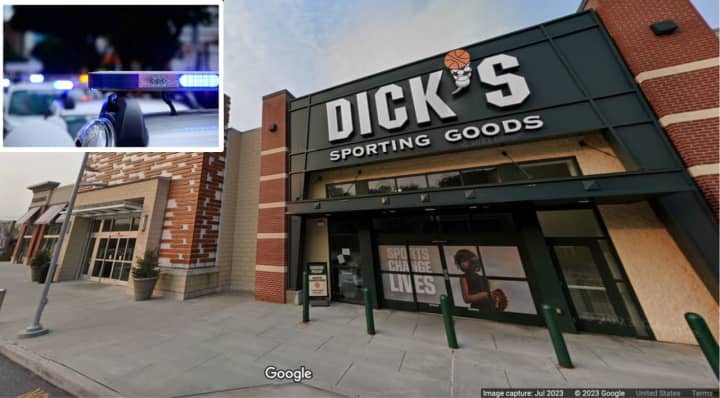 The merchandise was stolen from the Dick&#x27;s Sporting Goods in the Jefferson Valley Mall, police said.