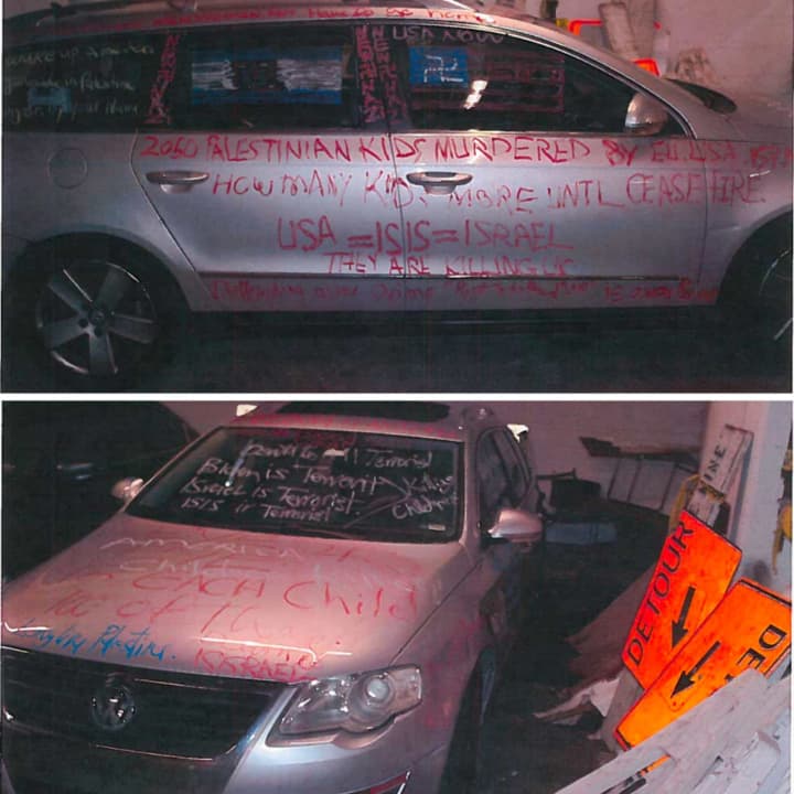 Images of the car driven by Saleh were released by the Westchester County District Attorney's Office.