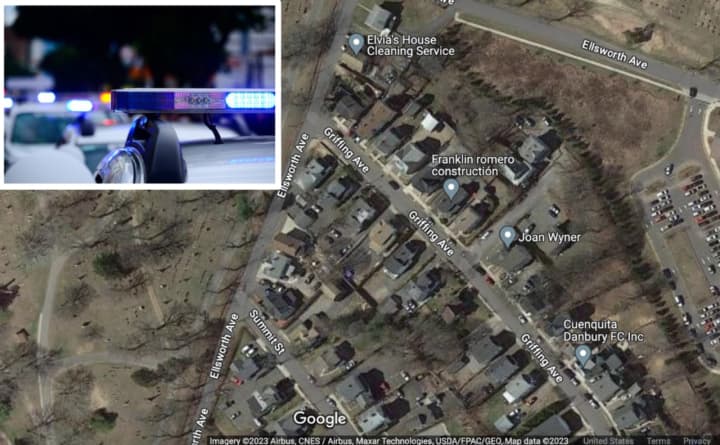 The incident happened at a home on Griffing Avenue in Danbury, police said.