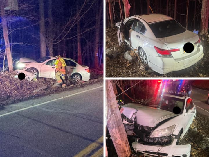 The crash happened on Croton Falls Road (Route 34) in Mahopac.