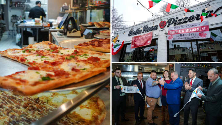 Bella Rosa Pizzeria, located in Yonkers on&nbsp;Nepperhan Avenue, celebrated its grand reopening.&nbsp;