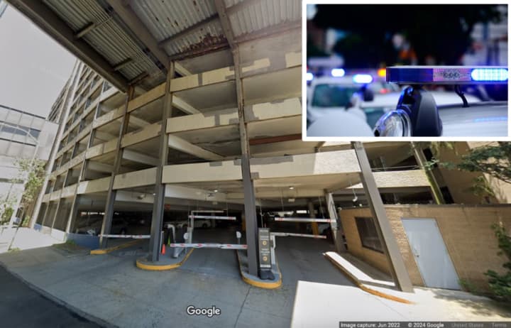 The incident happened at the parking garage at 44 South Broadway in White Plains.