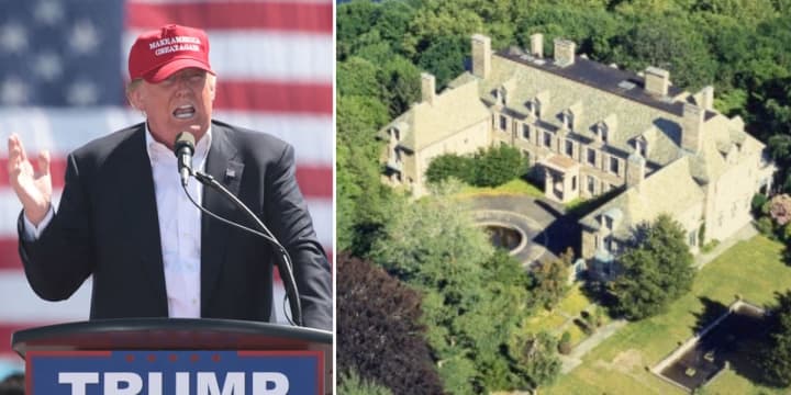 Former President Donald Trump’s Seven Springs estate in Northern Westchester.