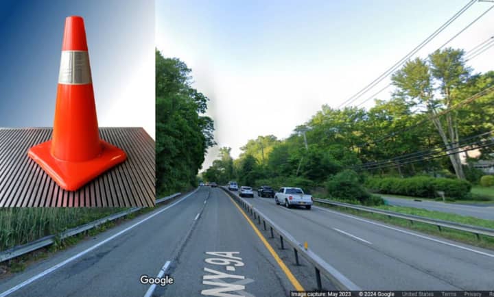 Route 9A in Mount Pleasant and Briarcliff Manor will be affected by the lane closures.&nbsp;