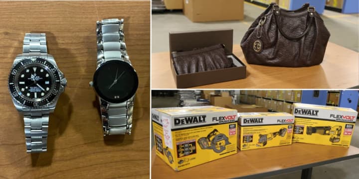 Some of the items up for grabs at the Suffolk County Police Department's auction to be held on Wednesday, April 17.&nbsp;